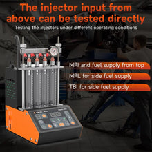 Fuel Injector Tester and Ultrasonic Cleaner GDI Fuel Injection Flow Test Machine