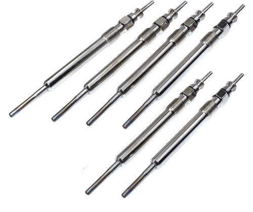 6 x Glow Plugs for BMW Diesel 1 3 5 Series E81 E87 F10 E90 E91 X3 X5 3.0 N47 N57
