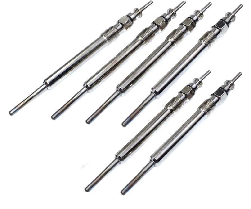 6 x Glow Plugs for BMW Diesel 1 3 5 Series E81 E87 F10 E90 E91 X3 X5 3.0 N47 N57