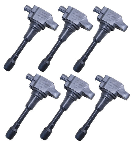 6 x Genuine Ignition Coils for Nissan Skyline V36 250GT/F VQ25HR 2006-2014