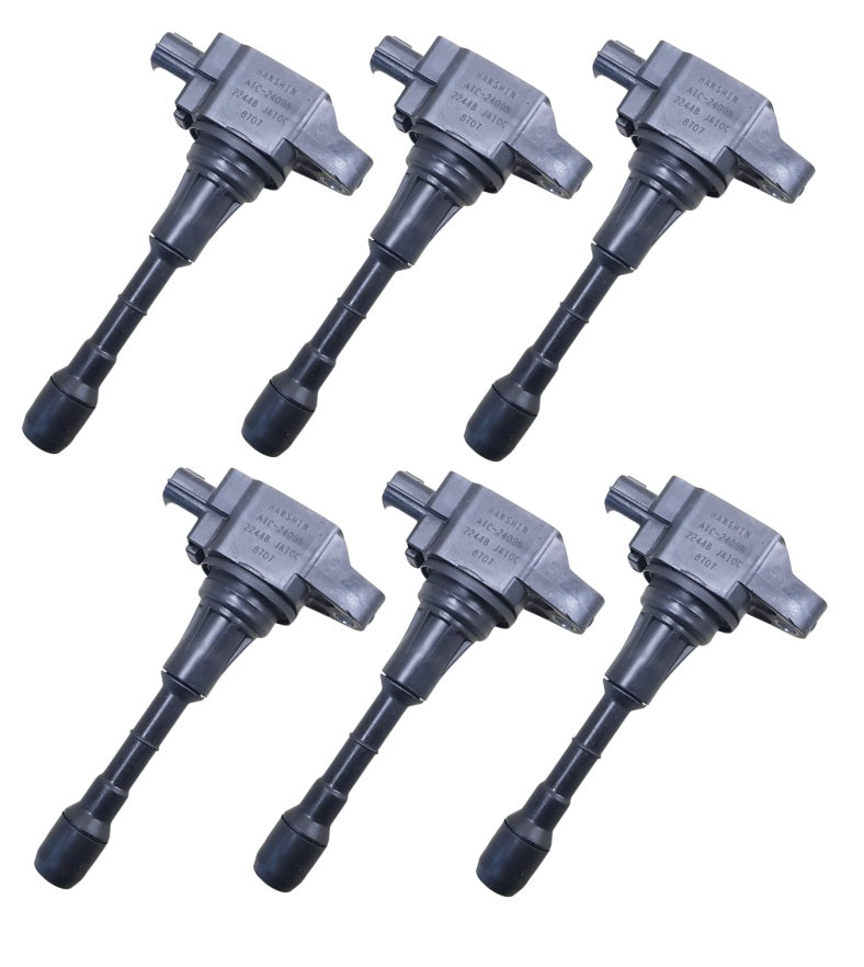 6 x Genuine Ignition Coils for Nissan Skyline V36 250GT/F VQ25HR 2006-2014