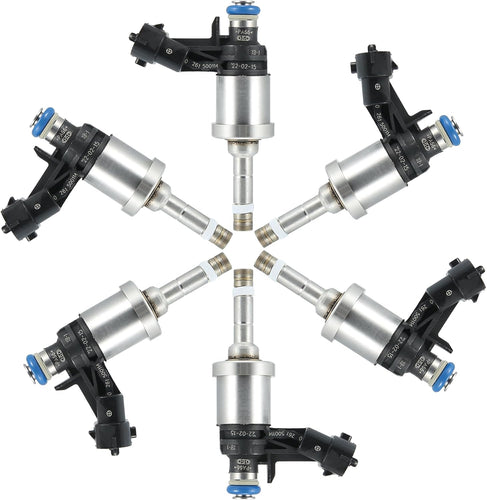 6 x Fuel Injectors for Holden Commodore VE SV6 3.6 i V6 LLT - Part # 12632255