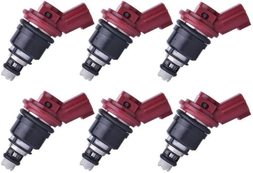 6 740cc Fuel Injectors for Nissan Skyline R33 RB25DET ECR33 RR544 NISMO