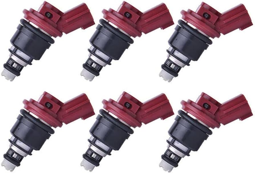 6 740cc Fuel Injectors for Nissan Skyline R33 RB25DET ECR33 RR544 NISMO