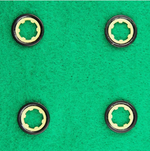 4 LOWER FUEL INJECTOR SEAL GROMMET WASHERS FITS MAZDA CX7 L3 2.3L TURBO 07-12