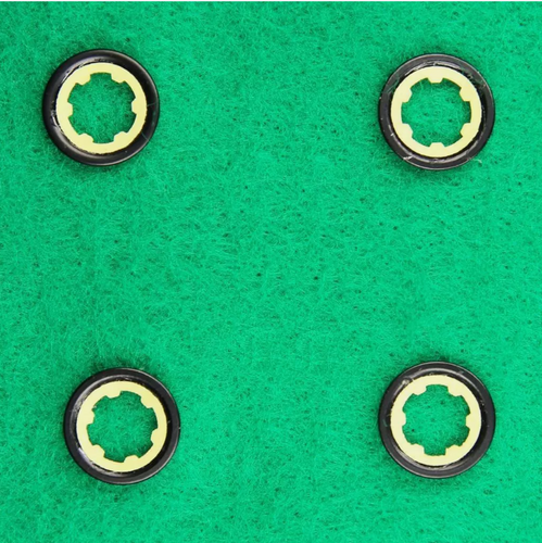 4 LOWER FUEL INJECTOR SEAL GROMMET WASHERS FITS MAZDA CX7 L3 2.3L TURBO 07-12
