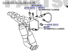 2 x O2 Oxygen Sensors – JZS171 1JZ-GE 1999 - 2001 CROWN / MAJESTA