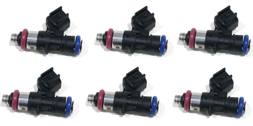 6 x FUEL INJECTORS For MAZDA CX9 CX-9 TB CA 3.7 V6 2007-2016 INJECTOR BOSCH