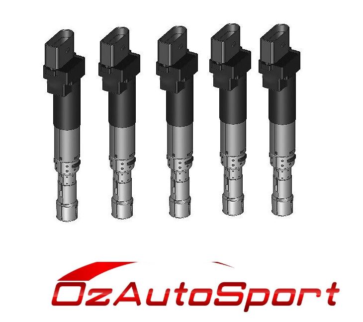 5 x Ignition Coils for Volkswagen VW Golf MK4 2.3 V5 2001 - 2005 - IGC-269