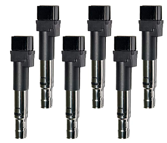 6 x NEW IGNITION COIL for VW Golf MK5 Touareg Transporter T5 Audi A3 TT Q7 V6