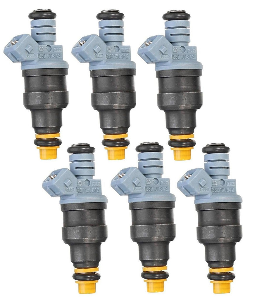 6 Bosch Fuel Injectors for BMW E30 E36 E46 M50 M52 S50 M3 TURBO 1500cc ...