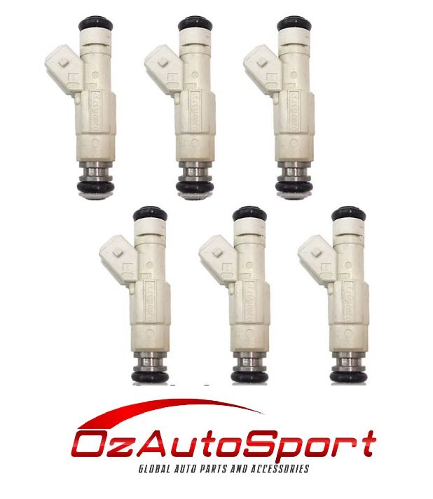 6 x Fuel Injectors for Commodore VS VT VX VY 3.8L V6 Supercharged 370C