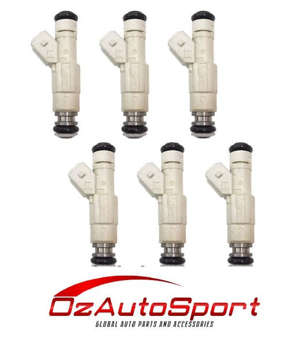 6 x Fuel Injectors for Commodore VS VT VX VY 3.8L V6 Supercharged 370CC L67