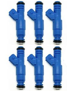NEW 550 555cc fuel injectors x 6 for Nismo Nissan Skyline Stagea R33 RB25DET ECR