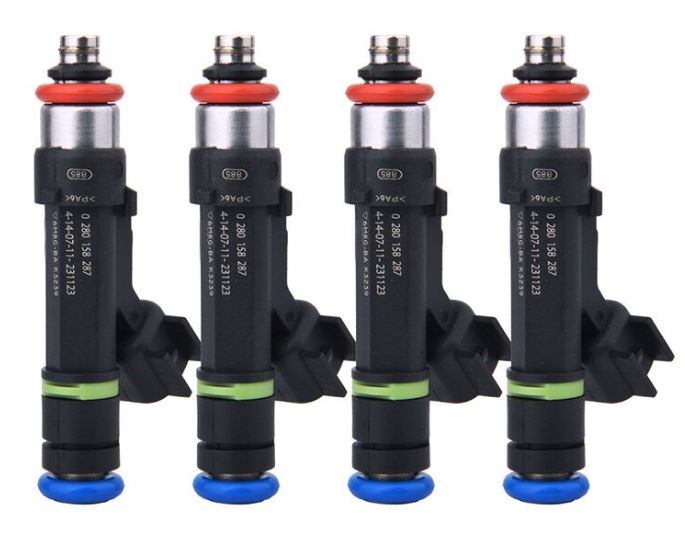 4 x Fuel Injectors for Mazda 3 Mazda 6 MX5 1.8 2.3 L4 0280158287 Bosch