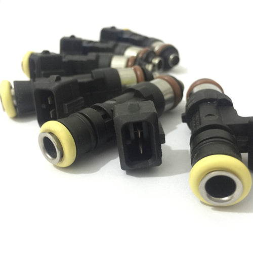 6 x 2200CC Fuel Injectors E85 210lb for Nissan R35 V35 Z33 Z34