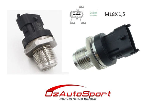 Rail Pressure sensor - for Ford Ranger 3.0L / Mazda BT-50 3.0L - 0 281 006 018