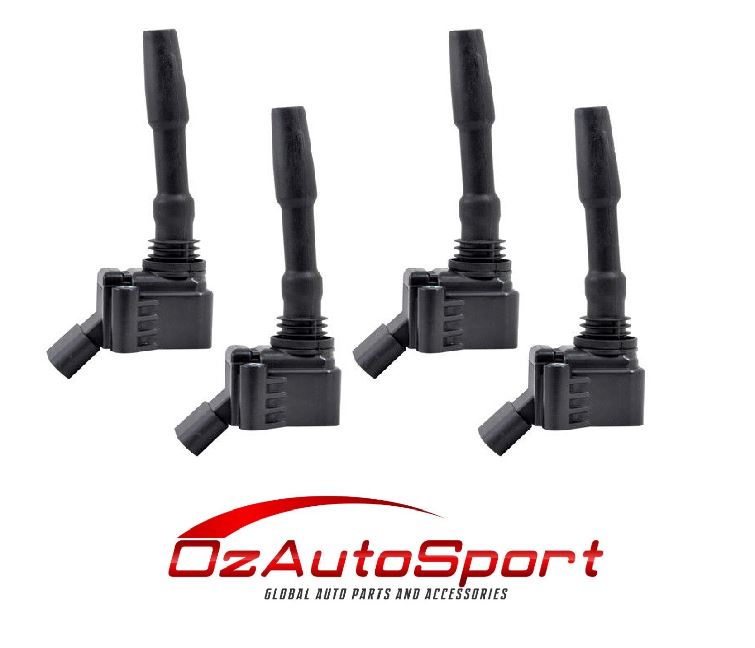 4 x Ignition Coil for Audi A1 A3 A4 A5 Q2 Q3 Q5 S1 S3 TT TTS 1.8L 2.0L TFSI