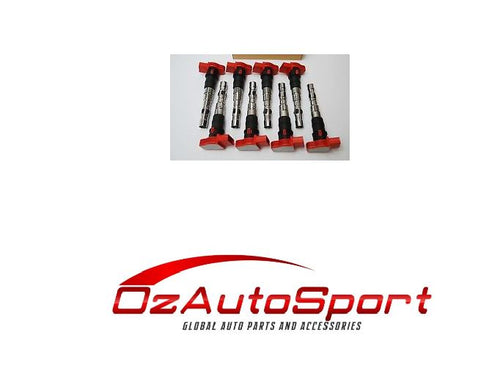 8 x Ignition Coils for Audi 4E2 4E8 4F2 8H7 8HE 8EC B6 B7 VW 7LA