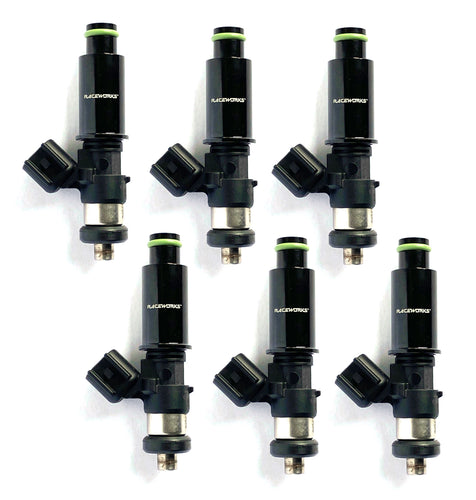 Set New 1000cc 11mm full length injectors for Japan JDM Bosch EV14K
