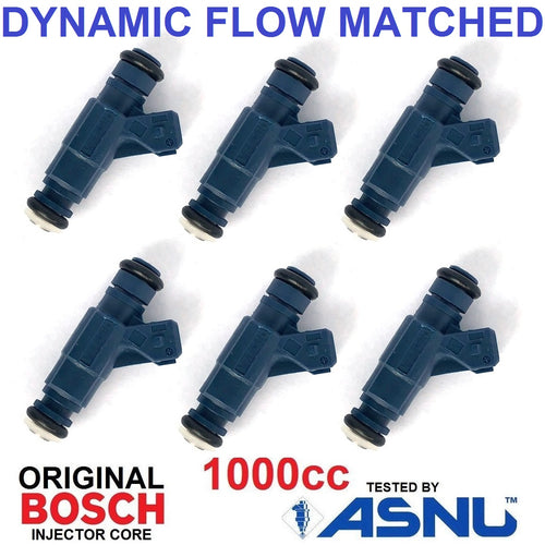 1000cc Fuel injector set for Ford Falcon FG XR6 Turbo Barra 110LB Bosch E85