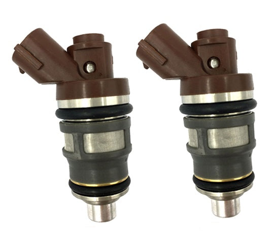 2 x 750 / 800 cc injectors side feed 1001-87092 63564 for denso sard 2 x 750 / 800 cc injectors side feed 1001-87092 63564 for denso sard