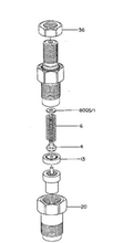 4 injectors 105078-0111 for Mazda Bravo WL / WLT Ford Courier 2.5L WL-T 2