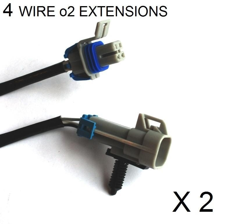 2 x Oxygen O2 Sensor Extension Leads for Holden VZ ~ VE LS1 LS2 LS3 L76 L98