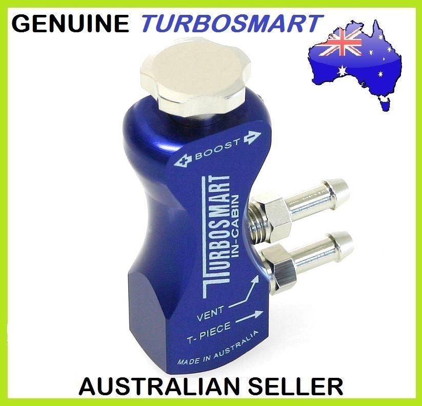 Genuine TURBOSMART IN-CABIN Manual Turbo Boost Controller - Blue - Control Valve