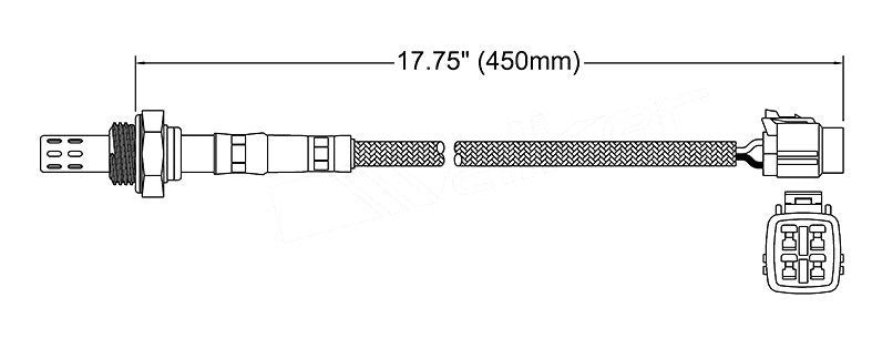 O2 OXYGEN SENSOR 3 WIRE for SUBARU EGO-109 EGO109 – ozautosport