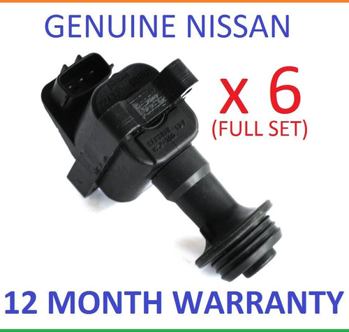 6 Ignition Coil Packs for Nissan R32 RB20DET Series 1 R33 RB25DET RB26DETT 60U01