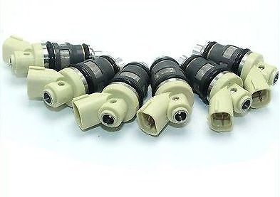 6 x 540cc FUEL INJECTORS for TOYOTA SUPRA JZA80 2JZGTE 2JZ SIDE FEED DENSO 6 x 540cc FUEL INJECTORS for TOYOTA SUPRA JZA80 2JZGTE 2JZ SIDE FEED DENSO