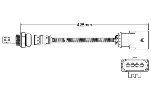 Oxygen O2 Sensor for Land Rover Freelander 2.5 V6 25K6 2000-2006 KV6 Pre Cat