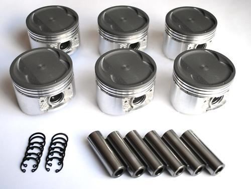 HYPATEC PISTON SET for HOLDEN VL NISSAN SKYLINE RB30 TURBO RB30ET W RINGS +1.0mm