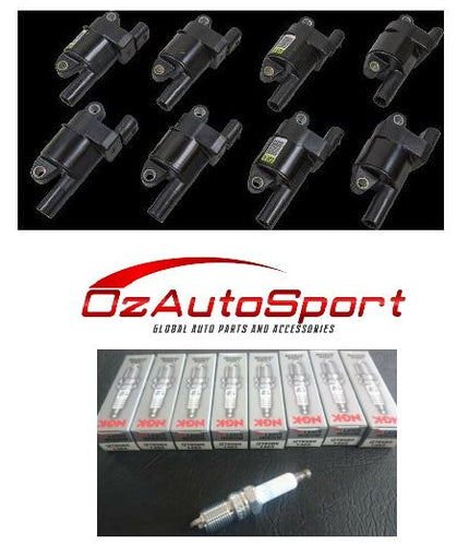 8 x Ignition Coils with NGK Spark Plugs for Holden Commodore VE VZ VF 6.0 Statesman 06-14 V8 8 x Ignition Coils with NGK Spark Plugs for Holden Commodore VE VZ VF 6.0 Statesman 06-14 V8