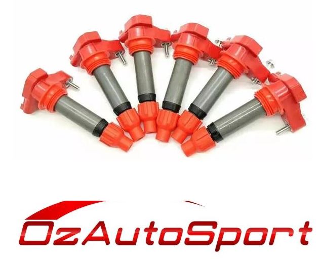 6 x Performance Ignition Coil for Holden One Tonner 2004 - 2006 VZ V6 12583514