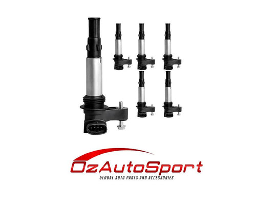 6 x Brand New Ignition Coil for Holden Rodeo RA 2005 - 2008 3.6 12583514