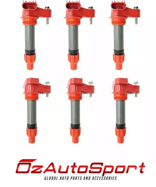 6 x Performance Ignition Coils for Holden Caprice WM WN LPG 2012 - 2015 3.6 V6 -