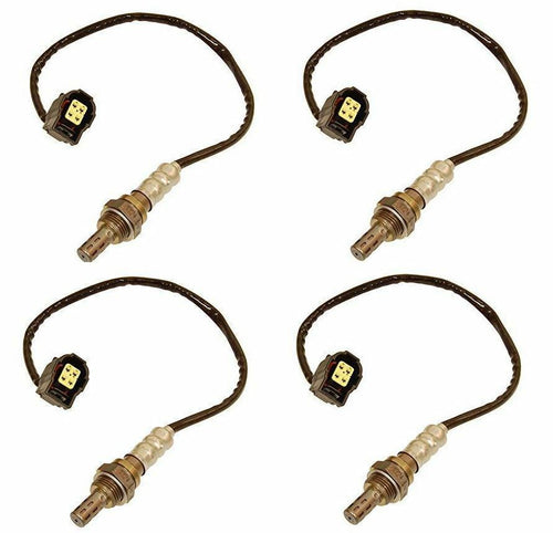 4 x Oxygen Sensors for Jeep Grand Cherokee WG 4.7 2002 Vehicle Kit