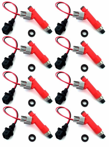 800cc 850cc Fuel Injectors for Toyota 1UZFE LEXUS SOARER V8 E85 FLOW MATCHED