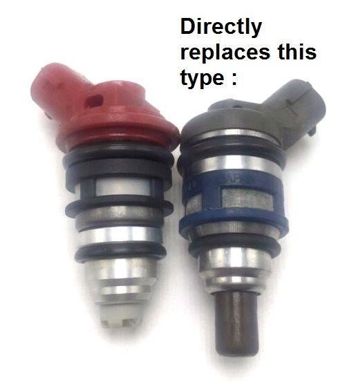 4 x 800cc FUEL INJECTORS + Fuel Pump for SUBARU WRX GC8 2.0L TURBO SIDE FEED 0R