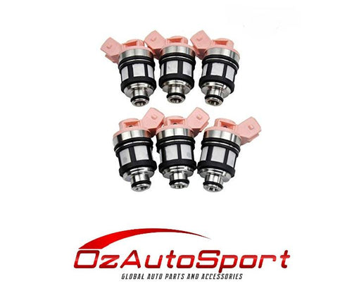 6 x Fuel Injectors for Nissan Pathfinder & Navara D21 3.0 V6
