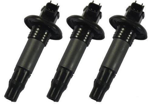 3 x IGNITION COIL 1297004410 129700-4410 For SeaDoo GTX RXP RXT GTI 4-TEC