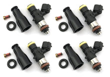 2000cc 2200cc fuel injectors E85 x 4 inc adaptors for Mitsubishi EVO 1 - 9 4G63