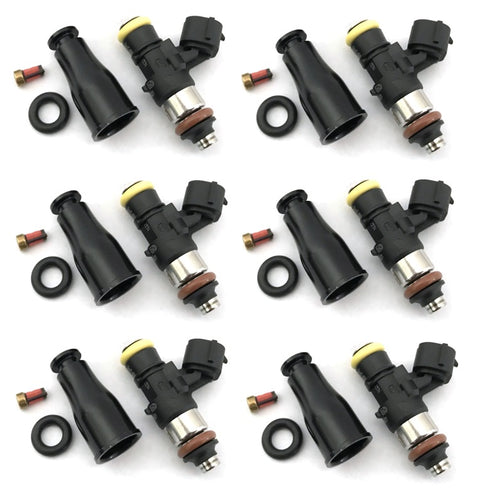 Set New 2200cc Fuel injectors E85 OK for R32 R33 R34 RB25DET Skyline BOSCH