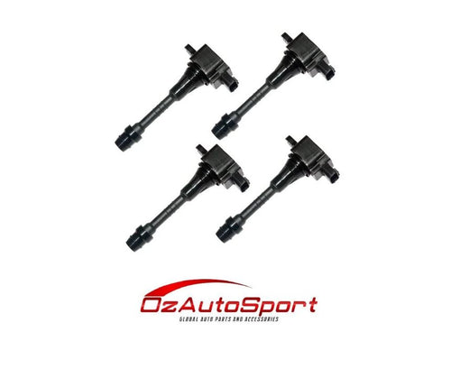 4 x IGNITION COIL OVER PLUG for NISSAN PULSAR N16 QG16DE QG18DE 22448-6N000 6N01