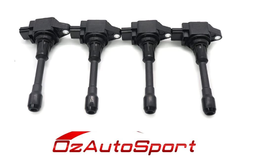 4 x Ignition Coils for Nissan Pulsar C12 2013 on MRA8DE 1.8