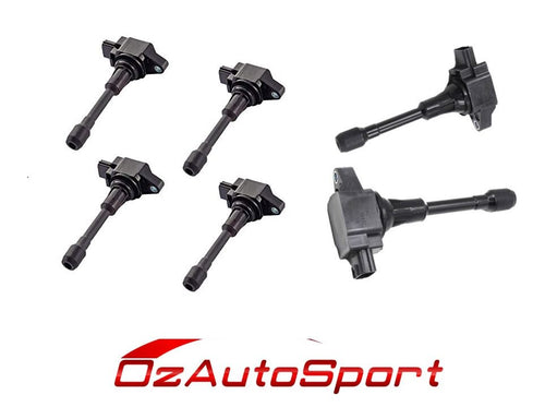 6 x Ignition Coils for Nissan 370Z Z34 2009 on VQ37VHR 3.7