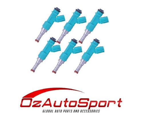 6 x INJ-437 OEM Flow Matched Fuel Injectors for Toyota Kluger 3.5 7/2010 +