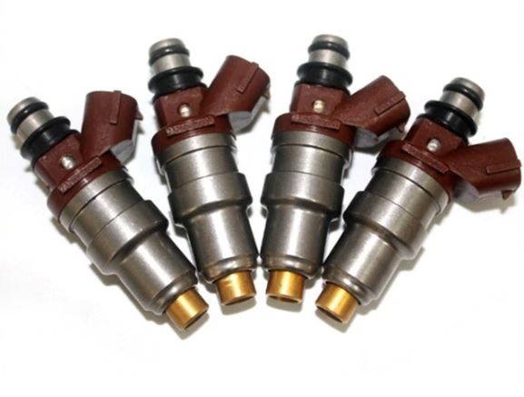 4 FUEL INJECTORS for TOYOTA 4 RUNNER RZN 3RZFE 2.7L 4 CYL 95-02 INJECTOR 4 FUEL INJECTORS for TOYOTA 4 RUNNER RZN 3RZFE 2.7L 4 CYL 95-02 INJECTOR